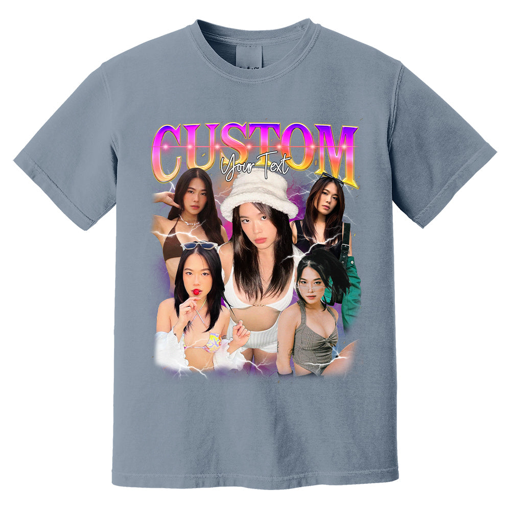 Comfort Colors Custom Bootleg Shirt, Custom Pet Shirt, Custom Dog Shirt, Dog Remembrance Gift