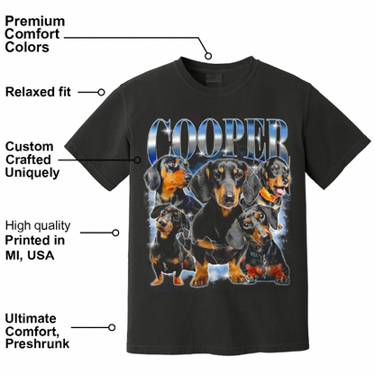 Custom Bootleg Rap Tee, Custom Dog Bootleg Shirt, Custom Dog Shirt, Personalized Dog Bootleg Shirt, Custom Dog's Version, Dog Shirt
