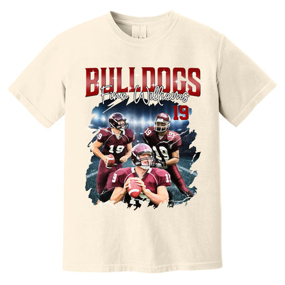 Custom Football Player Photo With Unique Style Bootleg Shirt - Perfect Shirt For Football Lovers