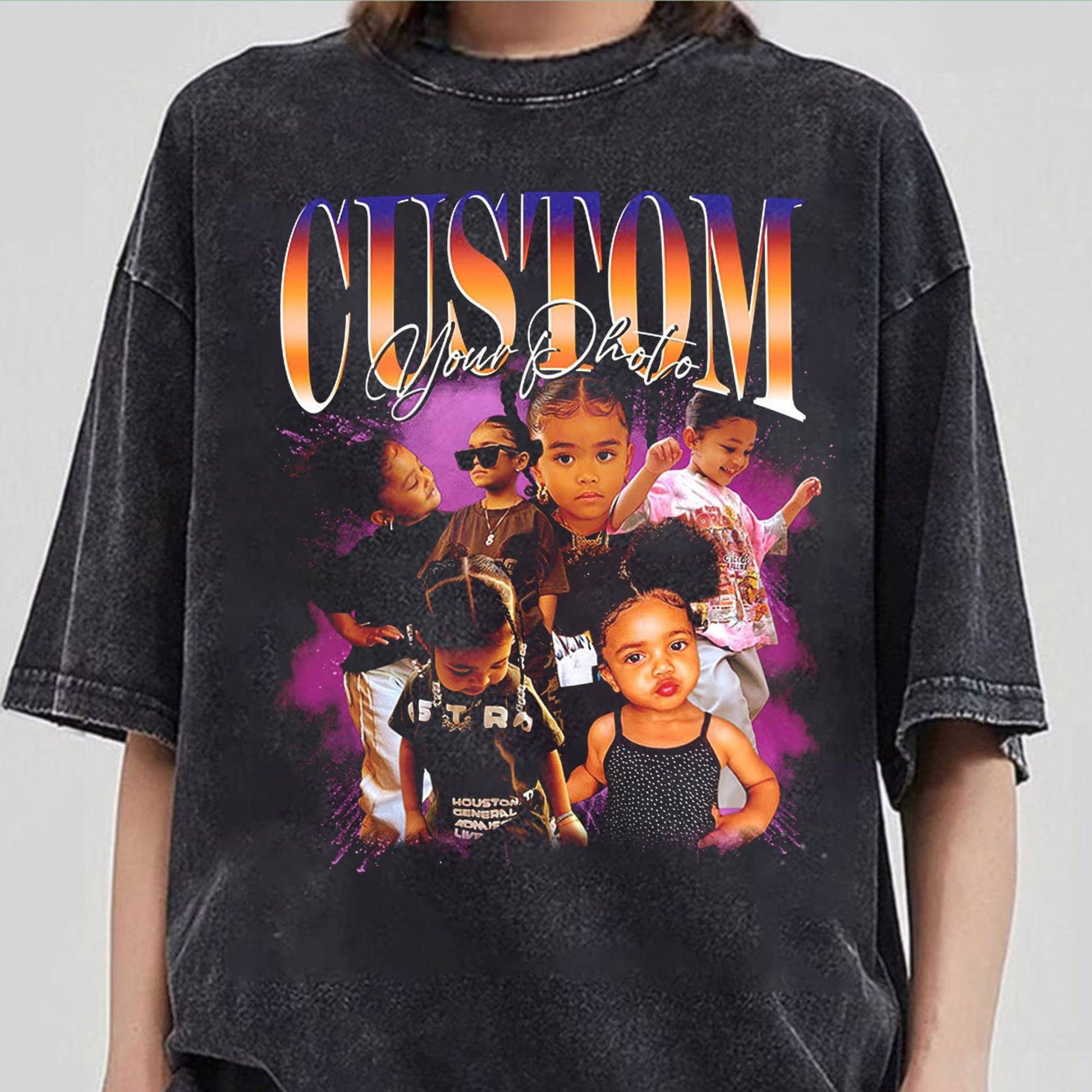 Custom Vintage Pet Shirt - Personalized Dog Bootleg Rap Tee, Retro 90s Graphic T-Shirt, Dog Lover Apparel, Custom Pet Face Design