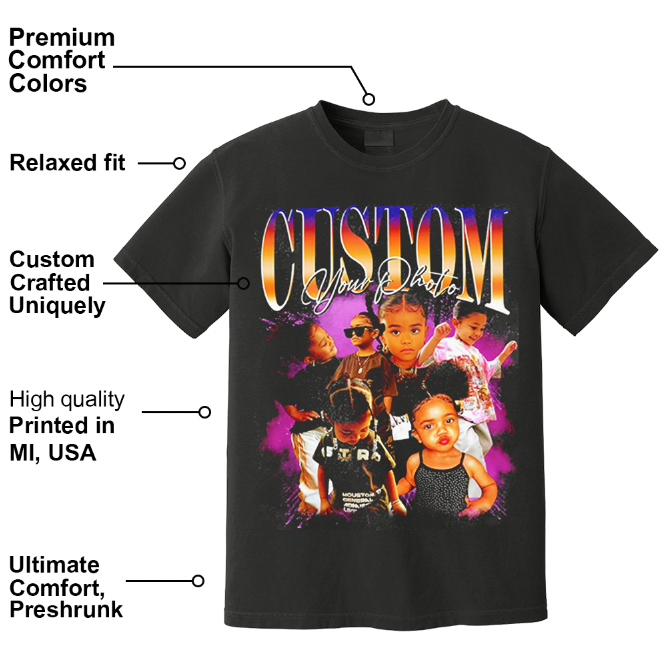 Custom Bootleg Rap Tee, Custom Your Own Bootleg Shirts, Custom Photo, Vintage Graphic 90s Tshirt, Custom Photo Shirt, Insert Your Design