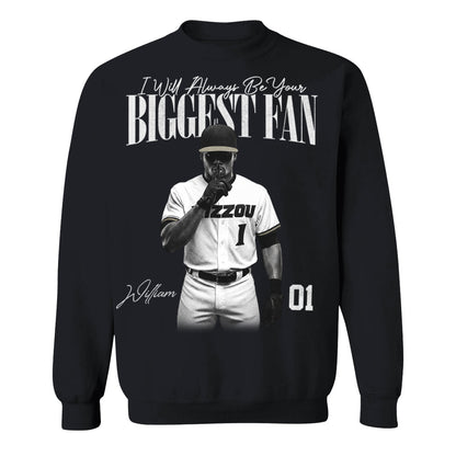I'll Always Be Your Biggest Fan - Washed Tee Retro Bootleg Shirt For Baseball Players NA04