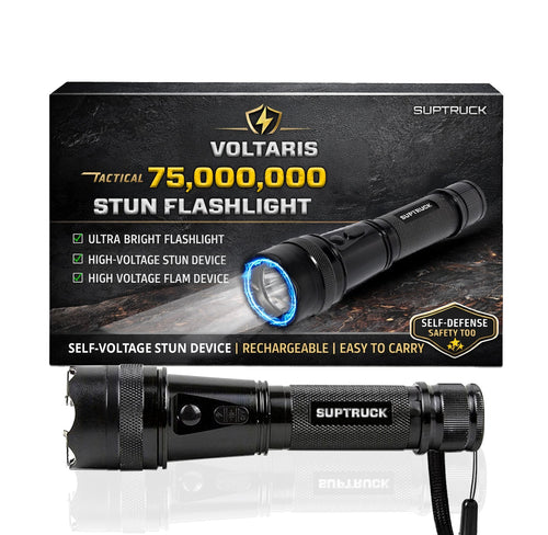 💥 2026 Flash Sale 75% OFF ️🔦 DefenSafeX Voltaris 75M Stun Flashlight⚡