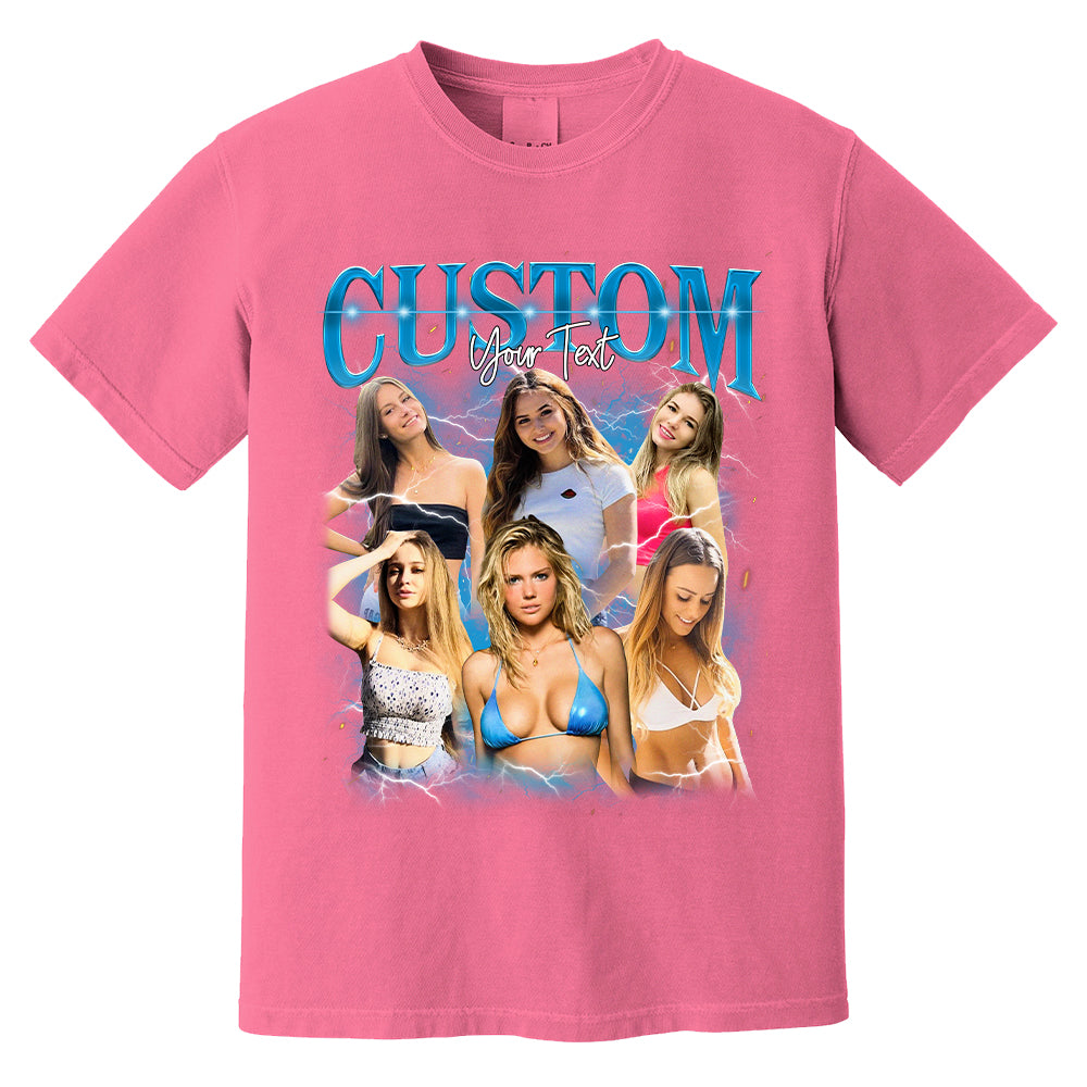 Custom Bootleg Rap Tee, Custom Photo Shirt, Custom Photo Vintage Graphic 90s Tshirt, CUSTOM Your Own Bootleg Idea Here, Insert Your Design