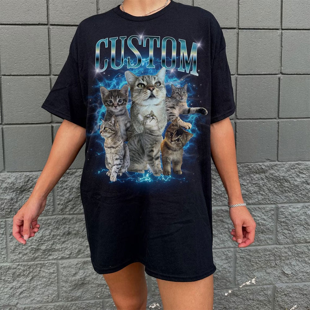 Custom Pet Shirt, Pet Bootleg Shirt, Custom Bootleg Tee Dog, Custom 90S Bootleg Shirt, Personalize Bootleg Tee, Custom Dog shirt