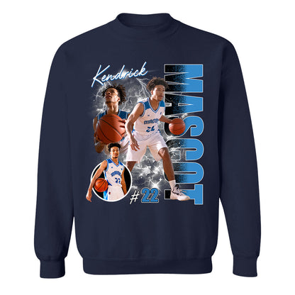 Custom Photo Basketball Player Shirt - Personalized Team Name School Name Bootleg Shirt