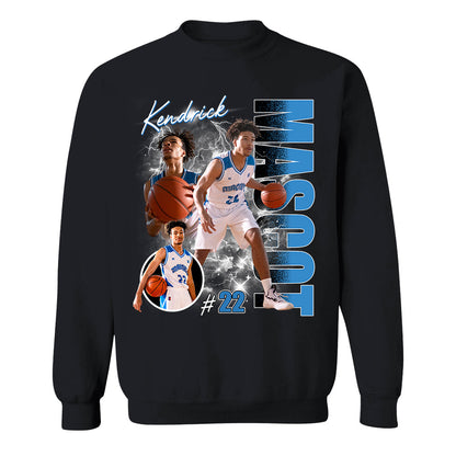 Custom Photo Basketball Player Shirt - Personalized Team Name School Name Bootleg Shirt