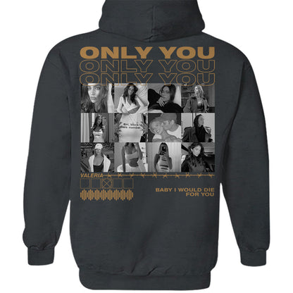 Only You Shirt, Only You Photo Shirt, Girlfriend Collage T-Shirt, Girlfriend Tshirt Only You, Valentines Custom Photo Shirt, Boyfriend Shirt Custom Photo Shirt