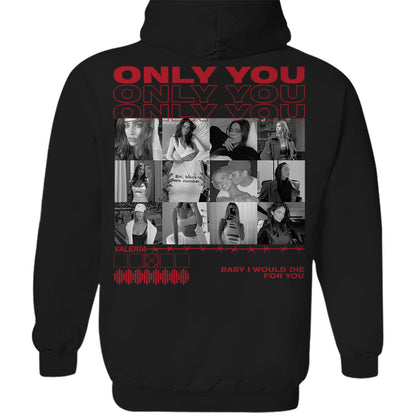 Only You Shirt, Only You Photo Shirt, Girlfriend Collage T-Shirt, Girlfriend Tshirt Only You, Valentines Custom Photo Shirt, Boyfriend Shirt Custom Photo Shirt
