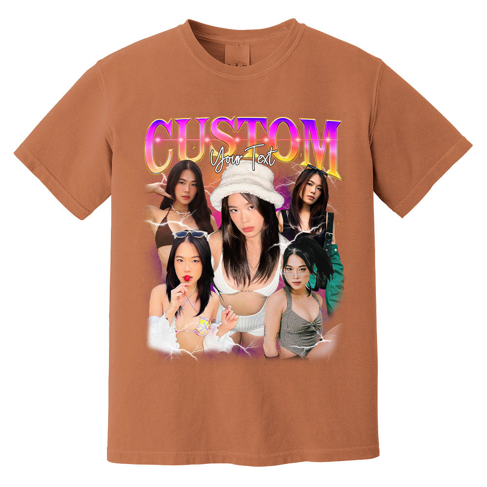 Custom Bootleg Rap Tee, Personalize Bootleg Shirt, Customized Text Graphic 90s, Custom Your Own Bootleg Idea