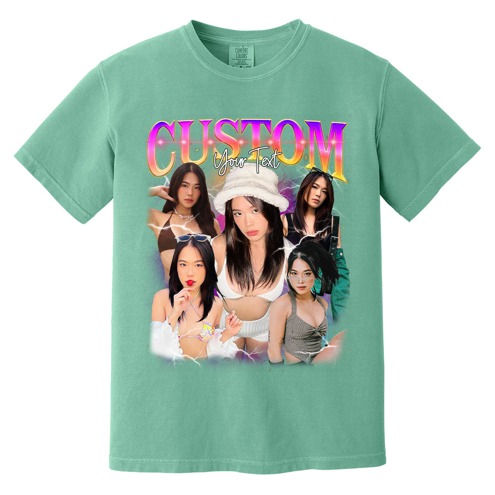 Custom Bootleg Rap Tee, Personalize Bootleg Shirt, Customized Text Graphic 90s, Custom Your Own Bootleg Idea